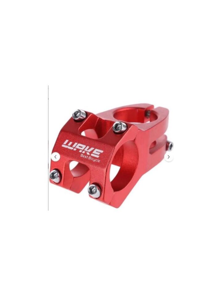Wake RENKLİ Bisiklet Kısa Gidon Boğazı 40mm SİYAH