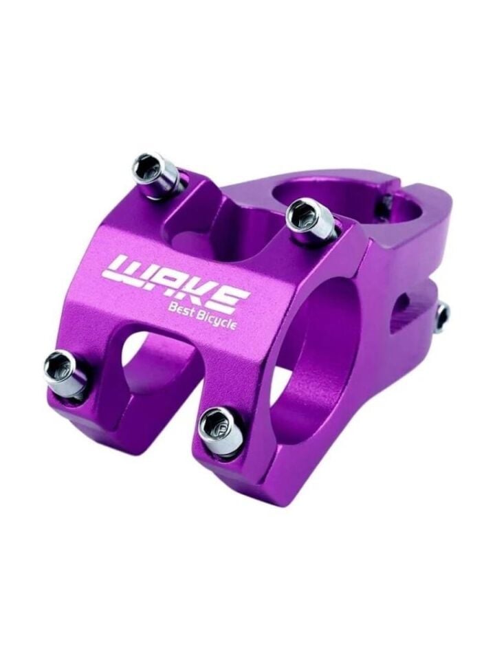 Wake RENKLİ Bisiklet Kısa Gidon Boğazı 40mm KIRMIZI