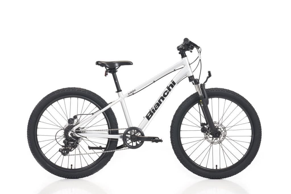 Bianchi XR24 Disk fren Alüminyum Çocuk Dağ Bisikleti 2026 GRİ-SİYAH